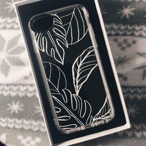 Tropical Leaf Print iPhone 6/7/8 Case